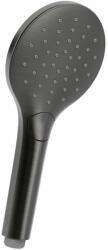 TRES 3 funkciós Eco-Drop masszázs kézi zuhany csiszolt metál fekete 29963112KMB (29963112KMB)