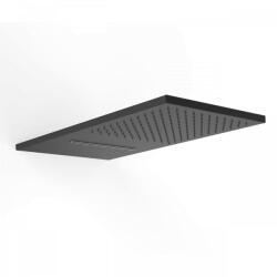 TRES vízkő ellen védett acél oldalfali fejzuhany matt fekete 29990301NM (29990301NM)