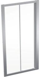 Geberit Geo tolóajtó 100x190 cm, átlátszó üveggel, Reflex bevonattal, ezüst profillal 560.133. 00.2 (560.133.00.2) - szaniteresklimacenter