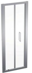 Geberit Geo összecsukható ajtó 76x190 cm, átlátszó üveggel, Reflex bevonat, ezüst profillal 560.106. 00.2 (560.106.00.2) - szaniteresklimacenter