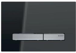 Geberit Sigma50 működtetőlap, 2 mennyiséges öblítéshez, króm/láva 115.788. JK. 2 (115.788.JK.2) - szaniteresklimacenter