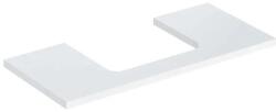 Geberit One mosdópult középső kivágással, pultra ültethető mosdóhoz 105x47 cm, magasfényű fehér 505.284. 00.1 (505.284.00.1) - szaniteresklimacenter