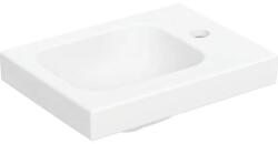 Geberit iCon Light kézmosó 38x28 cm, jobb oldali csaplyukkal, túlfolyó nélkül, matt fehér 501.830. JT. 1 (501.830.JT.1) - szaniteresklimacenter