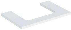 Geberit One mosdópult középső kivágással, pultra ültethető mosdóhoz 75x47 cm, matt fehér 505.282. 00.2 (505.282.00.2) - szaniteresklimacenter