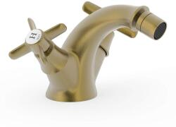 TRES Tres-Clasic két fogantyús bidécsaptelep leeresztő nélkül matt, kopott réz 24212101LM (24212101LM)