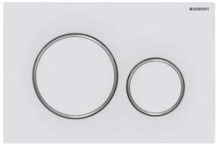 Geberit Sigma 20 nyomólap matt fehér/fényes króm/matt fehér 115.882. JT. 1 (115.882.JT.1) - szaniteresklimacenter