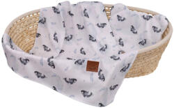  Nyári ágyneműszett maci párnával - bambusz takaróval - Delfin (442628)