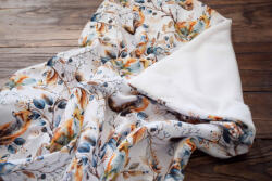 PetitLaMisska Rókák" Wellsoft takaró prémium pamutvászonnal (701520)