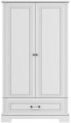  Inez kétajtós gardróbszekrény - fehér (604678)