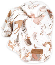 ColorStories Könnyű pamut nyári babatakaró - Erdei barátok (153734)