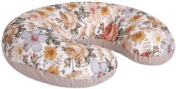  Velvet szoptatós/etető párna "Színes virágok (389641)