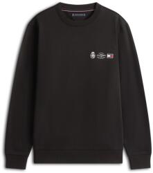 Tommy Hilfiger Small Crest Outline Crewneck M | Férfi | Kapucnis pulóverek | Fekete | MW0MW40863BDS (MW0MW40863BDS)