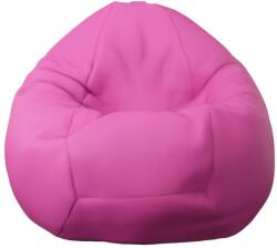 PUFRELAX Пуф, круша, 520л. , Nirvana Gigant - Teteron Pink, Перящ се калъф, За открито, Пълнеж от Полистиролни перли, 8310 (PUF-G-NGG-TEX-PNK) - topmall