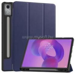 Gigapack Lenovo Idea Tab Pro GIGAPACK Tok álló, bőr hatású aktív FLIP, ceruza tartó, SÖTÉTKÉK (GP-168537) (GP-168537)