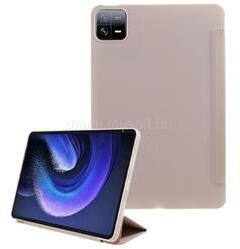 Gigapack Tok álló, bőr hatású (aktív FLIP, oldalra nyíló, TRIFOLD, asztali tartó) RÓZSASZÍN (GP-152975) (GP-152975)