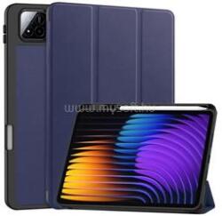 Gigapack Xiaomi Pad 8 Pro / Pad 8 / Pad 7 Pro GIGAPACK Tok álló, bőr hatású aktív FLIP, ceruza tartó, SÖTÉTKÉK (GP-168361) (GP-168361)