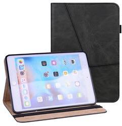 Gigapack Tok álló, bőr hatású (aktív FLIP, oldalra nyíló, kártyazseb, koptatott bőrhatás, ceruza tartó) FEKETE (GP-110495) (GP-110495)