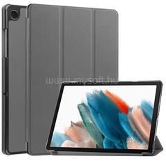 Gigapack Samsung Tab A9 LTE / Tab A9 WIFI GIGAPACK Tok álló, bőr hatású aktív FLIP, asztali tartó, SÖTÉTSZÜRKE (GP-150673) (GP-150673)