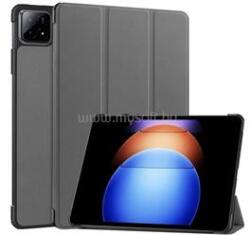 Gigapack Xiaomi Pad 6S Pro GIGAPACK Tok álló, bőr hatású aktív FLIP, asztali tartó, SÖTÉTSZÜRKE (GP-157504) (GP-157504)