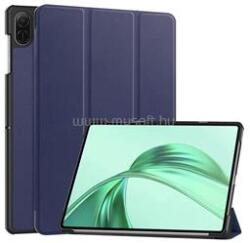 Gigapack Tok álló, bőr hatású (aktív FLIP, oldalra nyíló, TRIFOLD, asztali tartó) SÖTÉTKÉK (GP-163642) (GP-163642)