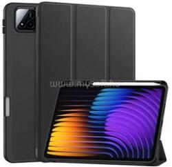 Gigapack Xiaomi Pad 8 Pro / Pad 8 / Pad 7 Pro GIGAPACK Tok álló, bőr hatású aktív FLIP, ceruza tartó, FEKETE (GP-168359) (GP-168359)
