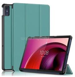 Gigapack Tok álló, bőr hatású (aktív FLIP, oldalra nyíló, TRIFOLD, asztali tartó) SÖTÉTZÖLD (GP-153579) (GP-153579)