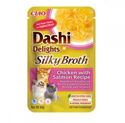 Inaba Foods Ciao Dashi Delights Silky Broth Reteta Cu Pui Si Somon, 40 g