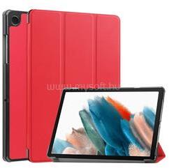 Gigapack Samsung Tab A9 LTE / Tab A9 WIFI GIGAPACK Tok álló, bőr hatású aktív FLIP, asztali tartó, PIROS (GP-150665) (GP-150665)