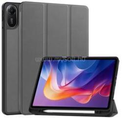 Gigapack Redmi Pad 2 GIGAPACK Tok álló, bőr hatású aktív FLIP, ceruza tartó, SÖTÉTSZÜRKE (GP-171815) (GP-171815)