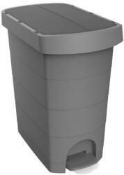 PLANET Pelikán Slim pedálos szemetes eco antracit színű, antracit fedéllel 60L (DA503XSZADUP243B)