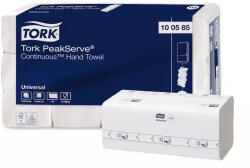 Tork kéztörlő H5 Peak Serve folyamatos adagolású Universal 1r. , fehér, 410lap/csg, 12csg/karton (DA503XSZHT100585)