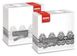 FATO Airlaid szalvéta 40x40cm Bombay Nero Black 50 lapos (DA503XSZAD88447400)