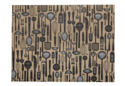 Infibra tányéralátét Brunch Villásreggeli mintás 30x40cm 250 darab/csomag (DA503XSZADI0505N)