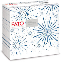 FATO Airlaid karácsonyi szalvéta 40x40cm Incanto Blue 50 lapos (DA503XSZAD88454800)