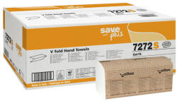 Celtex Save Plus V hajtogatott kéztörlő recy, 2 réteg, 21, 5x21cm, 15x200 lap (DA503XSZAD7272S)