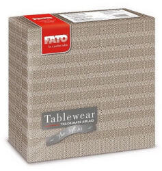 FATO Airlaid szalvéta 40x40cm Csipke mogyoró 50 lapos (DA503XSZAD88442600)