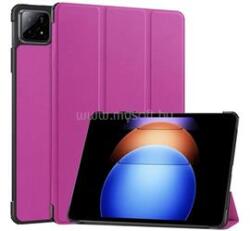 Gigapack Xiaomi Pad 6S Pro GIGAPACK Tok álló, bőr hatású aktív FLIP, asztali tartó, LILA (GP-157493) (GP-157493)