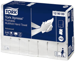 Tork kéztörlő H2 Xpress Interfold, soft, toalettbe dobható Multifold, 2r. , 200lap/csg, 21csg/karton (DA503XSZHT129089)
