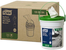 Tork felülettisztító nedves törlőkendő Premium, fehér, 1r. , 58lap/vödör, 4vödör/karton (DA503XSZHT190594)
