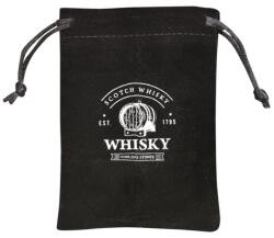 Woma Company WoMa fekete bársonyzacskóval és csipesszel 12 db-os rozsdamentes acél whisky jégkocka készlet fadobozban (?10040964-101) - bestbyte