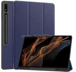 Gigapack Samsung Tab S10 Ultra LTE / Tab S10 Ultra WIFI GIGAPACK Tok álló, bőr hatású aktív FLIP, ceruza tartó, SÖTÉTKÉK (GP-163650) (GP-163650)