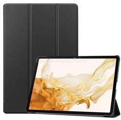 Gigapack Samsung Tab S9 FE Plus LTE / Tab S9 FE Plus WIFI GIGAPACK Tok álló, bőr hatású aktív FLIP, ceruza tartó, FEKETE (GP-147064) (GP-147064)