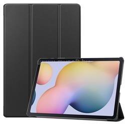 Gigapack Samsung Tab S7 Plus WIFI 5G GIGAPACK tok álló, bőr hatású aktív FLIP, asztali tartó, FEKETE (GP-99275) (GP-99275)