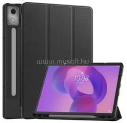 Gigapack Lenovo Idea Tab Pro GIGAPACK Tok álló, bőr hatású aktív FLIP, ceruza tartó, FEKETE (GP-168536) (GP-168536)