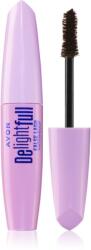 Avon DelightFull False Lash rimel pentru alungire rezistent la apă culoare Lava Brown 10 ml