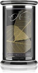 Kringle Candle Spiced Tobacco & Cedar ароматна свещ 623 гр