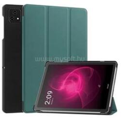 Gigapack Tok álló, bőr hatású (aktív FLIP, oldalra nyíló, TRIFOLD, asztali tartó) SÖTÉTZÖLD (GP-153197) (GP-153197)