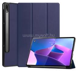 Gigapack Lenovo Tab P12 Pro GIGAPACK tok álló, bőr hatású aktív FLIP, ceruza tartó, SÖTÉTKÉK (GP-121296) (GP-121296)
