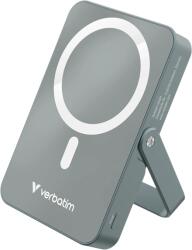 Verbatim 32268 Charge n Go 10000mAh szürke vezeték nélküli kitámasztható mágneses powerbank (32268) - bestbyte