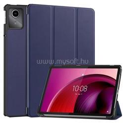 Gigapack Tok álló, bőr hatású (aktív FLIP, oldalra nyíló, TRIFOLD, asztali tartó) SÖTÉTKÉK (GP-155065) (GP-155065)